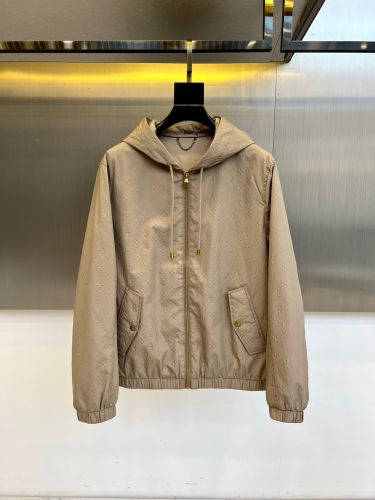 上品 カジュアル モノグラム フーデッドジャケット ルイ・ヴィトン ジャケット 偽物 