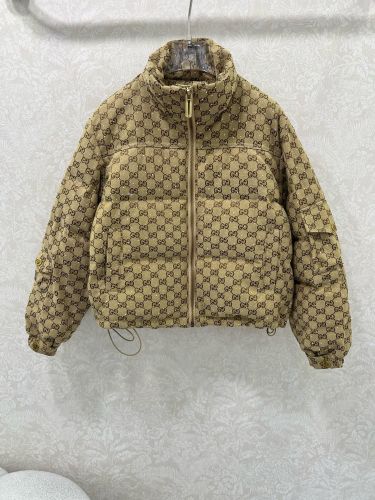 定番 スタイリッシュ GG ダウンブルゾン グッチ ダウンジャケット コピー 