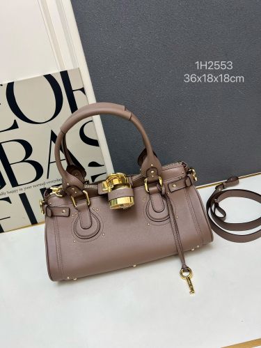 CHLOE PADDINGTONバッグ スーパーコピー クロエ グレインレザー レディースバック
