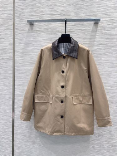 クラシック 上品 コットン ブルゾン ボッテガ・ヴェネタ ジャケット コピー ベージュ