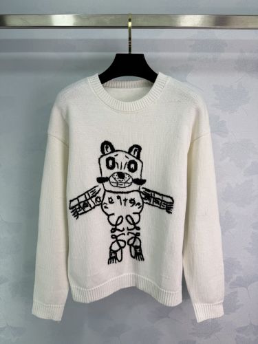 おしゃれ ウール プルオーバー ロエベ セーター コピー クルーネック