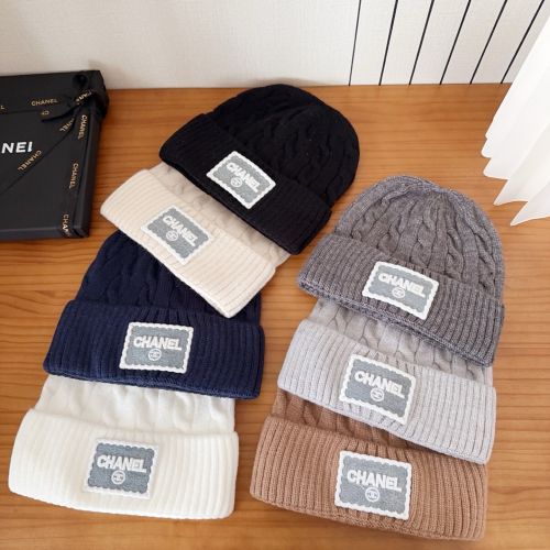 全7色 定番 ケーブルニット ビーニー シャネル キャップ コピー