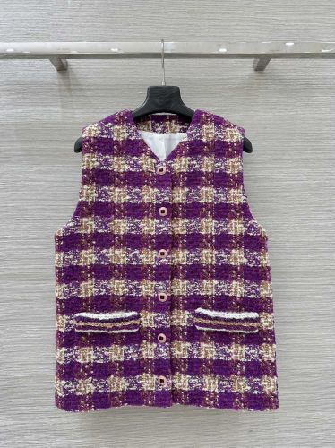 目を惹く♥ココネージュ ジレ ベスト シャネル ジャケット コピー ツイード