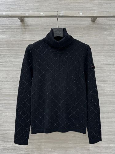 CHANEL 25N タートルネック ニット シャネル セーター コピー ブラック