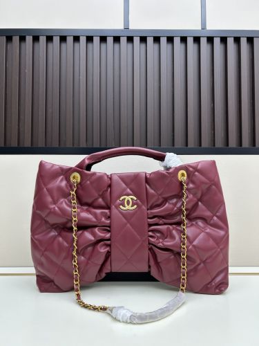 フェミニンに♪CHANEL マトラッセ リボン バッグ 25K シャネル コピー レッド