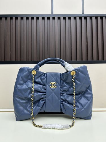 可愛い リボン CHANEL シャネル マトラッセ バッグ 25K コピー ブルー