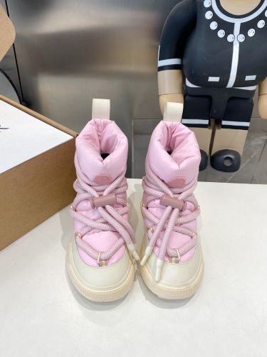 人気 おしゃれ Moncler Altive Mid スノーブーツ モンクレール ブーツ スーパーコピー ピンク