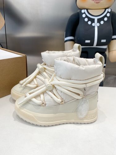 人気 おしゃれ Moncler Altive Mid スノーブーツ モンクレール ブーツ スーパーコピー ホワイト