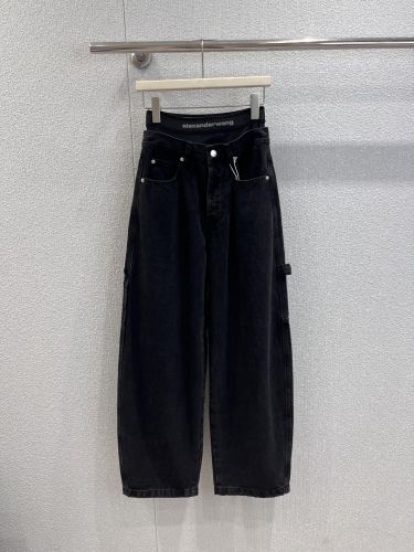 カジュアル 合わせやすい アレキサンダーワング ジーンズ 偽物 デニムパンツ