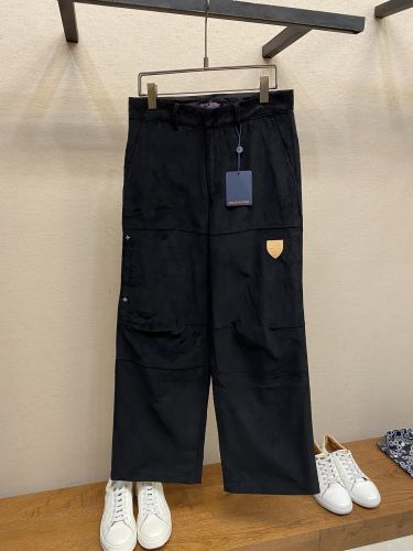 ルイ・ヴィトン パンツ コピー カジュアルコーデュロイパンツ ブラック