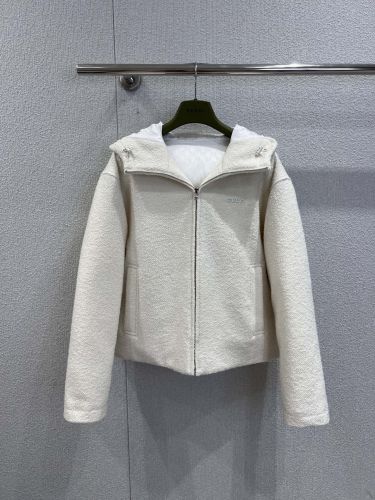 カジュアル おしゃれ グッチ ロゴ ウールブークレ ジャケット コピー アウター