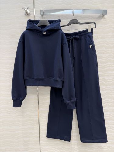 コットン フーディ＆パンツ セットアップ エルメス スーパーコピー ネイビー