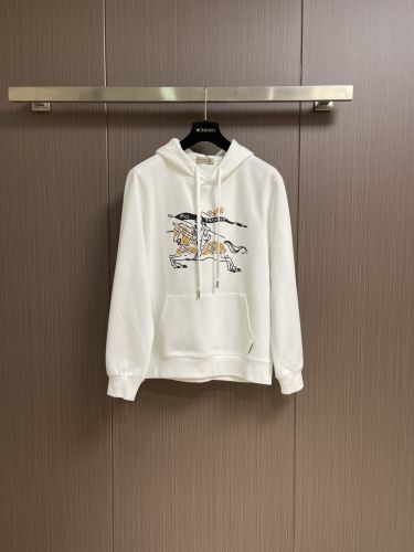 カジュアル おしゃれ コットン フーディー バーバリー パーカー コピー ホワイト