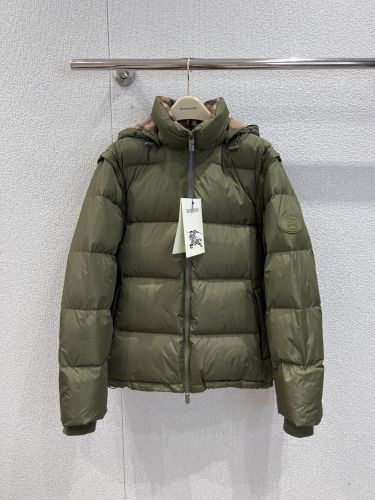 2WAY 定番 おしゃれ バーバリー ダウンジャケット コピー グリーン