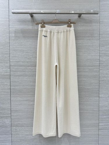 ウール＆カシミヤ ワイドパンツ クリスチャン・ディオール パンツ コピー ベージュ