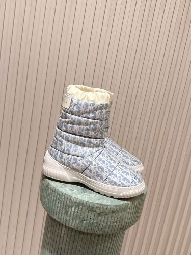 DiorAlps Dior Frost ショートブーツ クリスチャン・ディオール ブーツ コピー ライトブルー