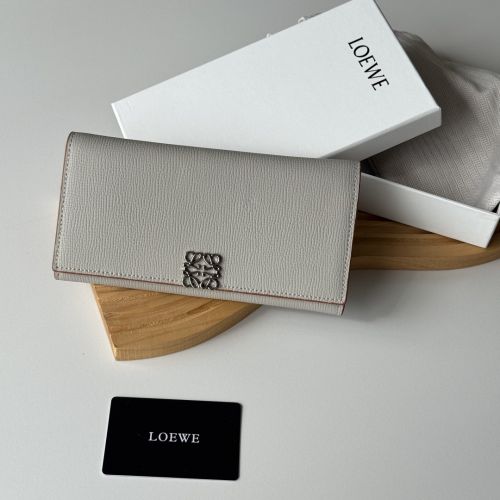 アナグラム コンティネンタル ウォレット ロエベ 財布 スーパーコピー グレー