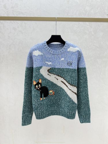 LOEWE x Louis Wain ウール＆モヘア セーター ロエベ スーパーコピー 