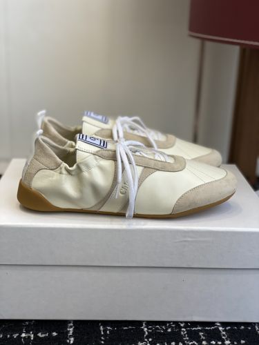 人気新作～CHLOÉ KICKスニーカー クロエ スーパーコピー ベージュ