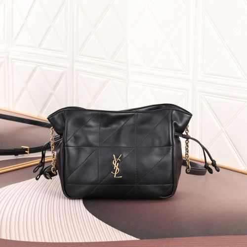 YSL イヴ・サンローラン バッグ コピー 人気 ジェイミー ショルダーポーチ ブラック