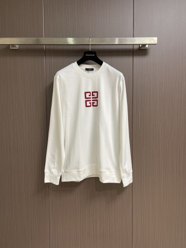 GIVENCHY 4Gロゴ コットン スウェットシャツ ジバンシィ Tシャツ 偽物 ホワイト