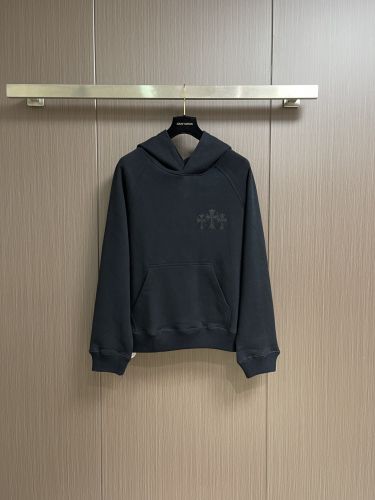 ストリート カジュアル コットン フーディー クロムハーツ パーカー 偽物 ブラック