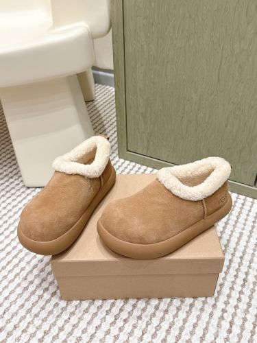 ふわふわ 人気 UGG アグ ムートン スリッポン スーパーコピー 合わせやすい