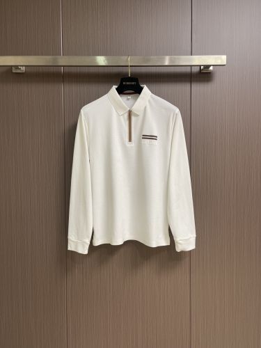 エルメネジルド・ゼニア Tシャツ 偽物 大人 洗練された ハーフジップ 長袖ポロシャツ ホワイト