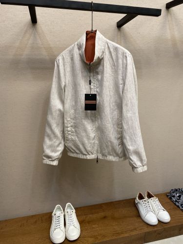上品 カジュアル リバーシブルブルゾン エルメネジルド・ゼニア ジャケット 偽物 