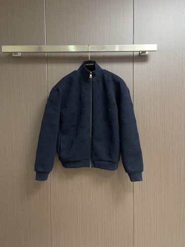 ルイ・ヴィトン ジャケット コピー エンボスド モノグラムジャージー トラックスーツトップ 