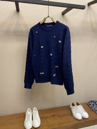 LV ブラゾン ロングスリーブクルーネック ルイ・ヴィトン セーター コピー