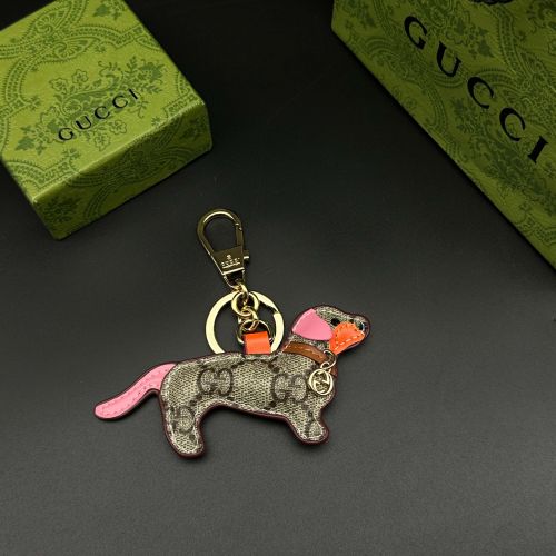 遊び心満載 ドッグ シェイプ バッグ チャーム グッチ キーホルダー コピー 