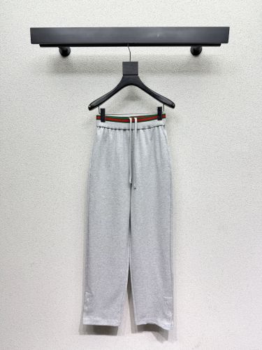 コットンジャージー レジャーパンツ グッチ パンツ コピー スウェットパンツ