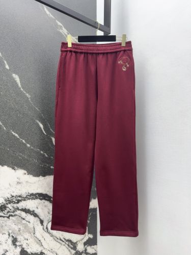 カジュアル 刺繍入り スウェットパンツ グッチ パンツ コピー コットン