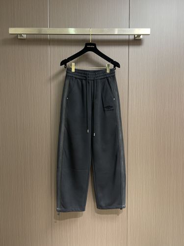 バレンシアガ パンツ 偽物 シンプル ロゴ カジュアル スウェットパンツ 