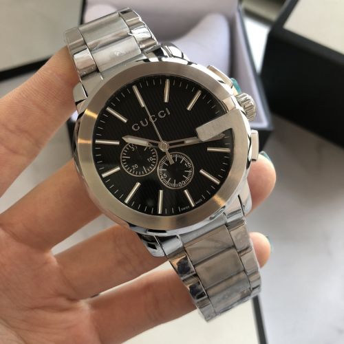 グッチ 腕時計 偽物 G-クロノ ラージウォッチ 44mm メンズウォッチ