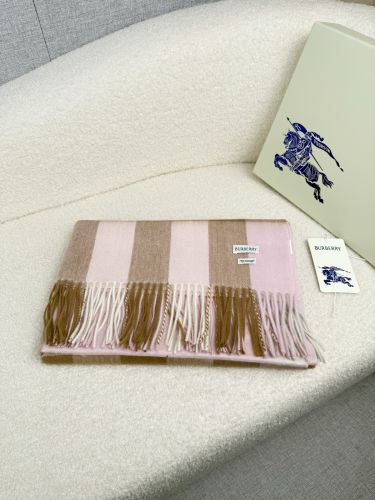 クラシック チェック カシミア マフラー バーバリー スカーフ 偽物 人気 定番 ピンク