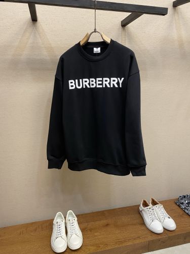 定番 ロゴ コットン スウェットシャツ バーバリー Tシャツ 偽物 ブラック