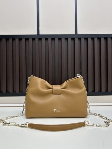 Dior Bow バッグ スモール クリスチャン・ディオール スーパーコピー キャメル