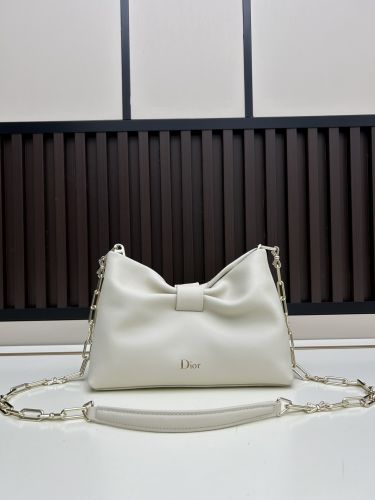 洗練された Dior Bow バッグ スモール クリスチャン・ディオール スーパーコピー ホワイト