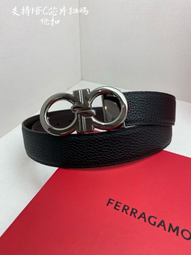サルヴァトーレ・フェラガモ ベルト コピー 上品 リバーシブルベルト シンプル 