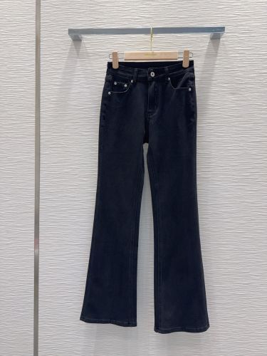 ミュウミュウ ジーンズ コピー フェンミン 合わせやすい フレア デニムパンツ