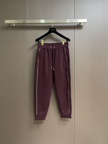 カジュアル 合わせやすい アナグラム ジョガーパンツ ロエベ パンツ 偽物 ボルドー