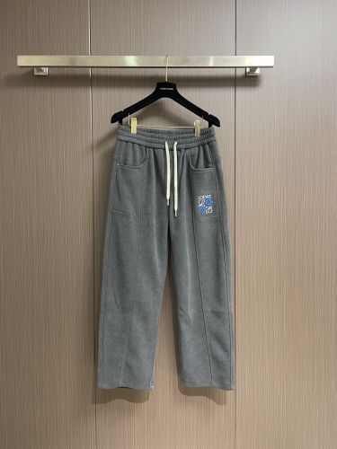 カジュアル スウェットパンツ ロエベ パンツ 偽物 ロングパンツ グレー