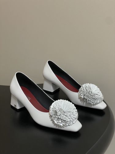 洗練された エレガント カメリア シャネル パンプス コピー レディース