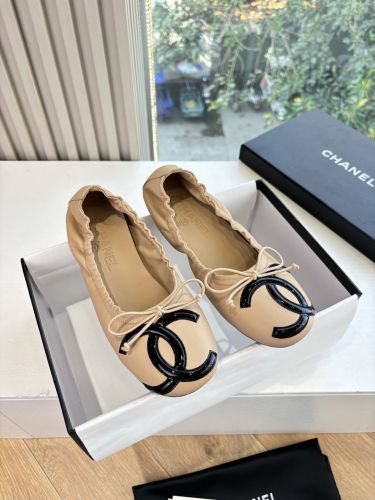 可愛い リボン バレエシューズ シャネル パンプス コピー レディース