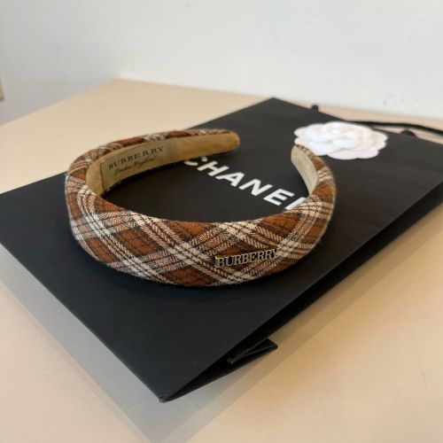 クラシック チェック柄 ヘアアクセサリー バーバリー カチューシャ 偽物