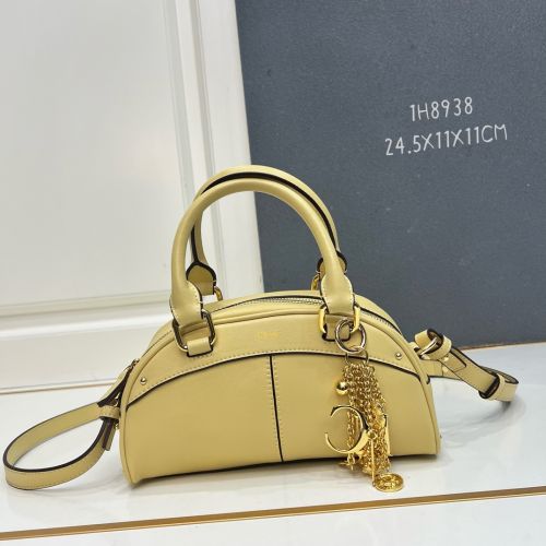クロエ バッグ スーパーコピー CHLOÉスモールボウリングバッグ イエロー