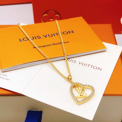 合わせやすい LV ハートネックレス ルイ・ヴィトン ネックレス 偽物