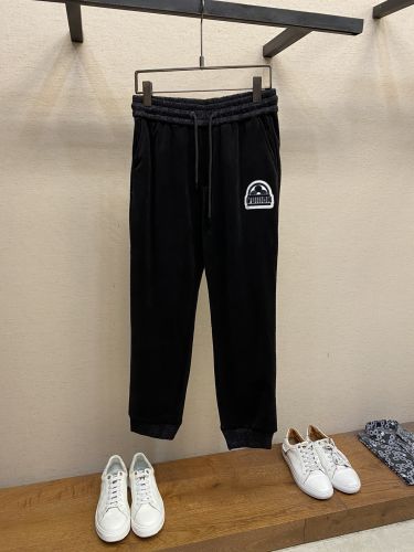 上品 カジュアル ジョギングパンツ ルイ・ヴィトン パンツ コピー ブラック